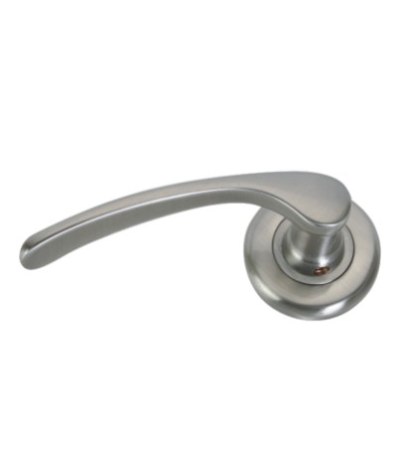 Zamac Rosette/Brass Handle