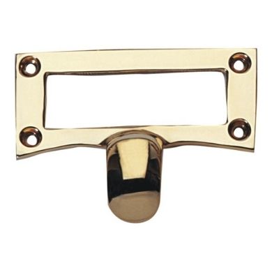 Card Holder Solid Brass